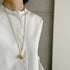 wonky ball necklace